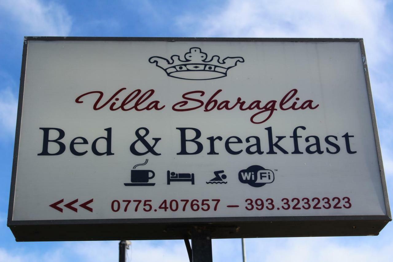 B&B Villa Sbaraglia Alatri Eksteriør billede